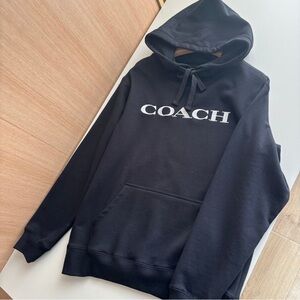 (Coach)Black Hoodie Sweater
